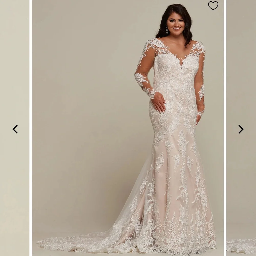 Wedding Dress Size 18 - Picture 6 of 7